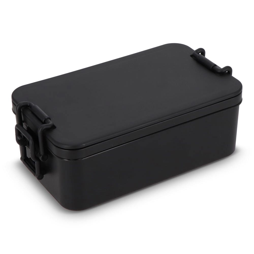 Bild Doppelte Lunchbox mit Besteck