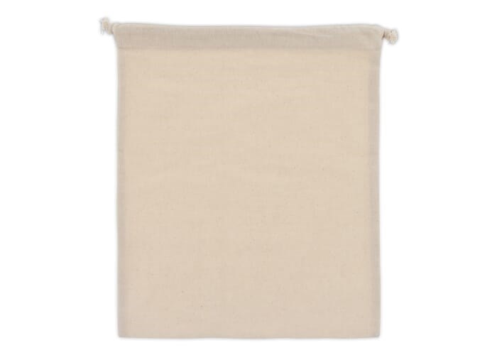 Bild Zuziehbeutel OEKO-TEX® Baumwolle 140g/m² 25x30cm