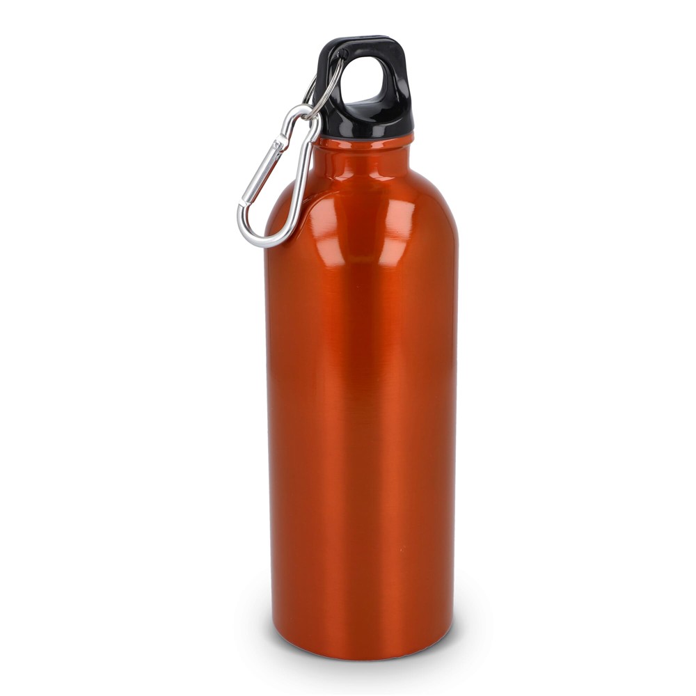 Bild R-Edelstahl einwandige Flasche mit Karabiner 500 ml