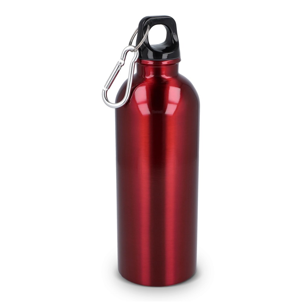 Bild R-Edelstahl einwandige Flasche mit Karabiner 500 ml