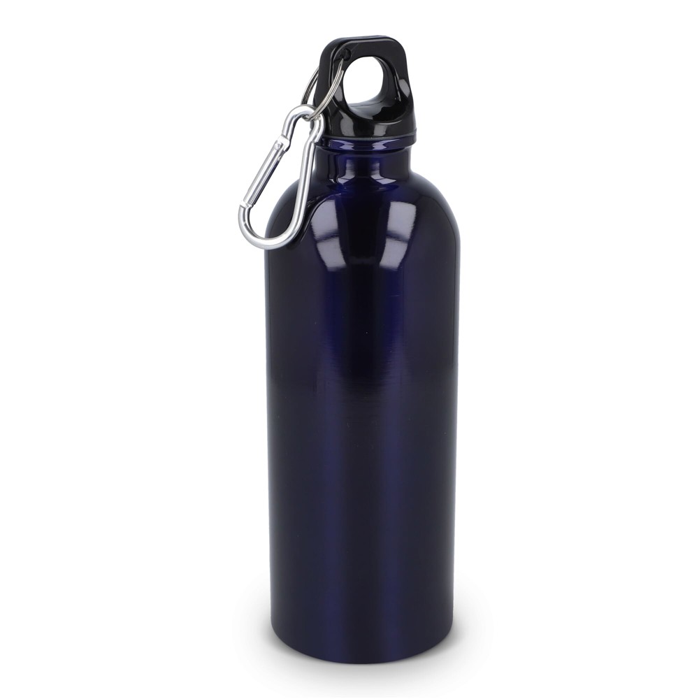 Bild R-Edelstahl einwandige Flasche mit Karabiner 500 ml