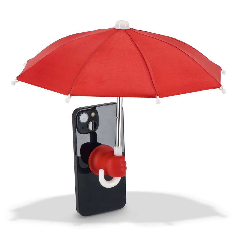 Bild Telefon-Regenschirm mit Saugnapfhalterung 