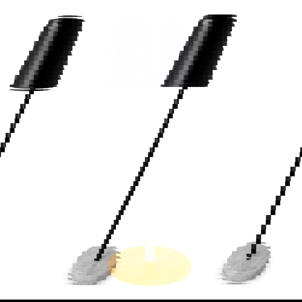 Bild Solis Dimmbare Tischlampe mit Bambusfuß