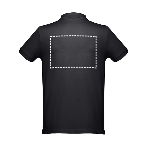 Rücken (Kurzarm-Poloshirt)