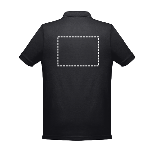 Rücken (Kurzarm-Poloshirt)