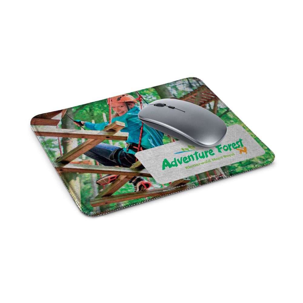 Bild Mousepad Premium aus Mikrofaser und Naturkautschuk 24 x 20 cm, inkl. Polybeutel