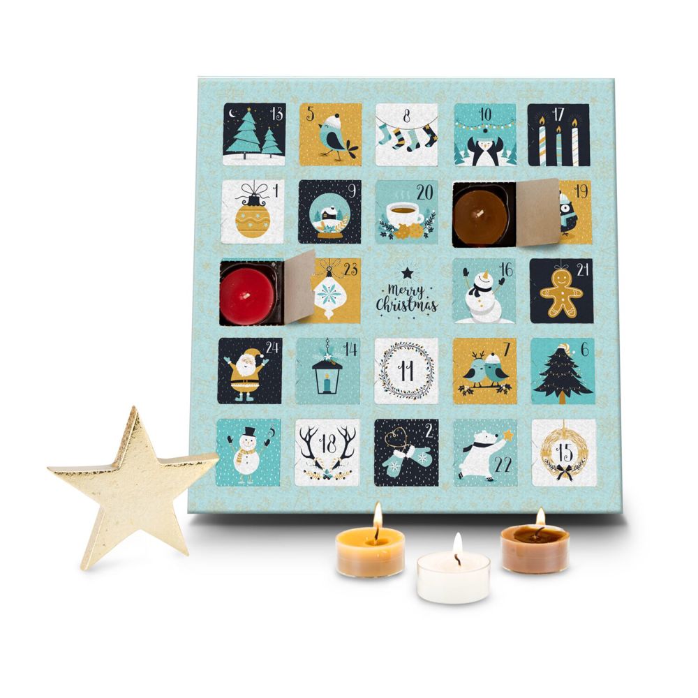 Bild ROMOSCENT® Duftkerzen Adventskalender Charming Christmas Time