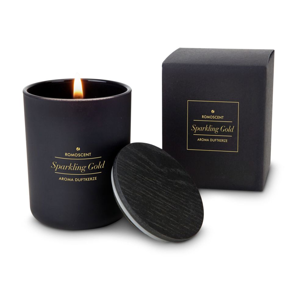 Bild ROMOSCENT® Aromakerze Sparkling Gold
