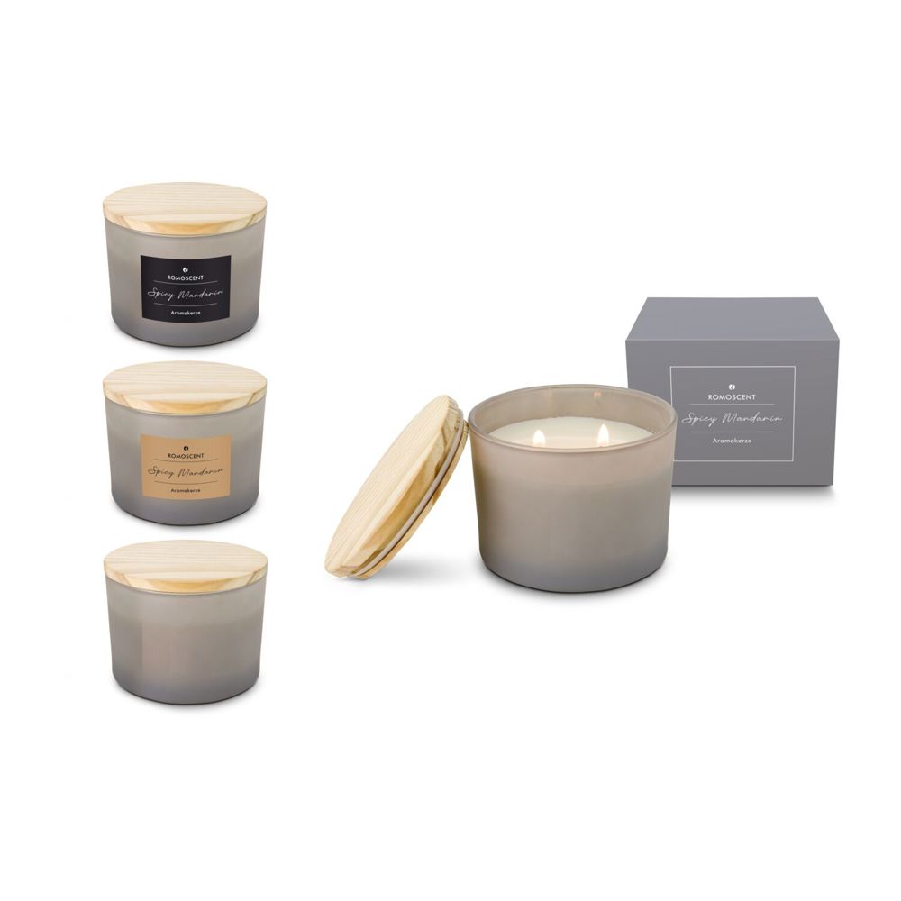 Bild ROMOSCENT® Aromakerze Spicy Mandarin