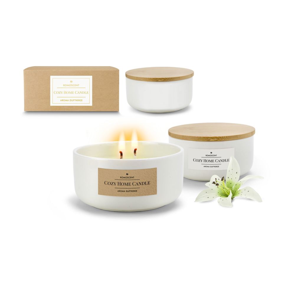 Bild ROMOSCENT® Aromakerze Cozy Home