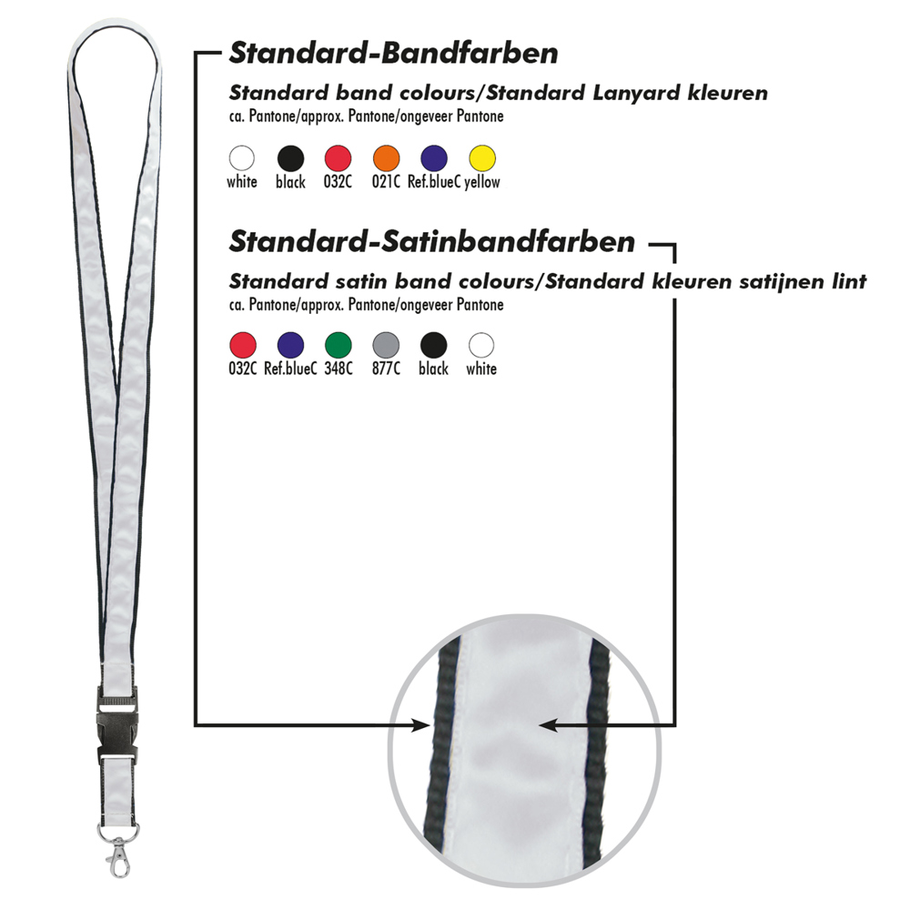 Bild Schlüsselband/Lanyard "Satin"