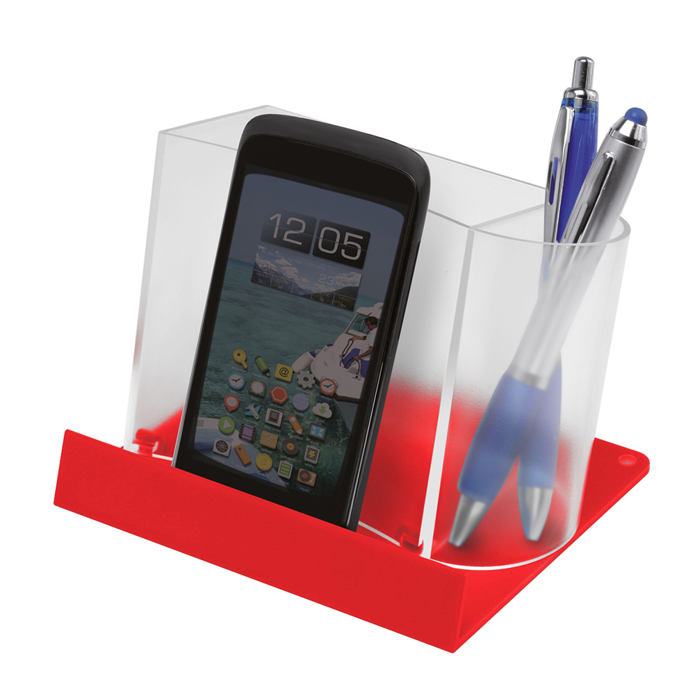 Bild Smartphone-/Tabletständer mit Zettelbox und Köcher