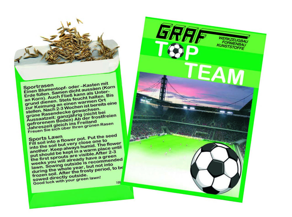 Bild Samentütchen 82 x 114 mm, Kresse, inkl. Digitaldruck 1-4/0c